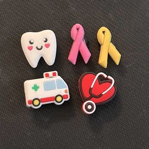 Crocs Jibbitz “Health Pack” Pack of 5